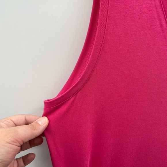 SWEATY BETTY woman pink activewear tie waist casual athletic casual dress M - Picture 3 of 10